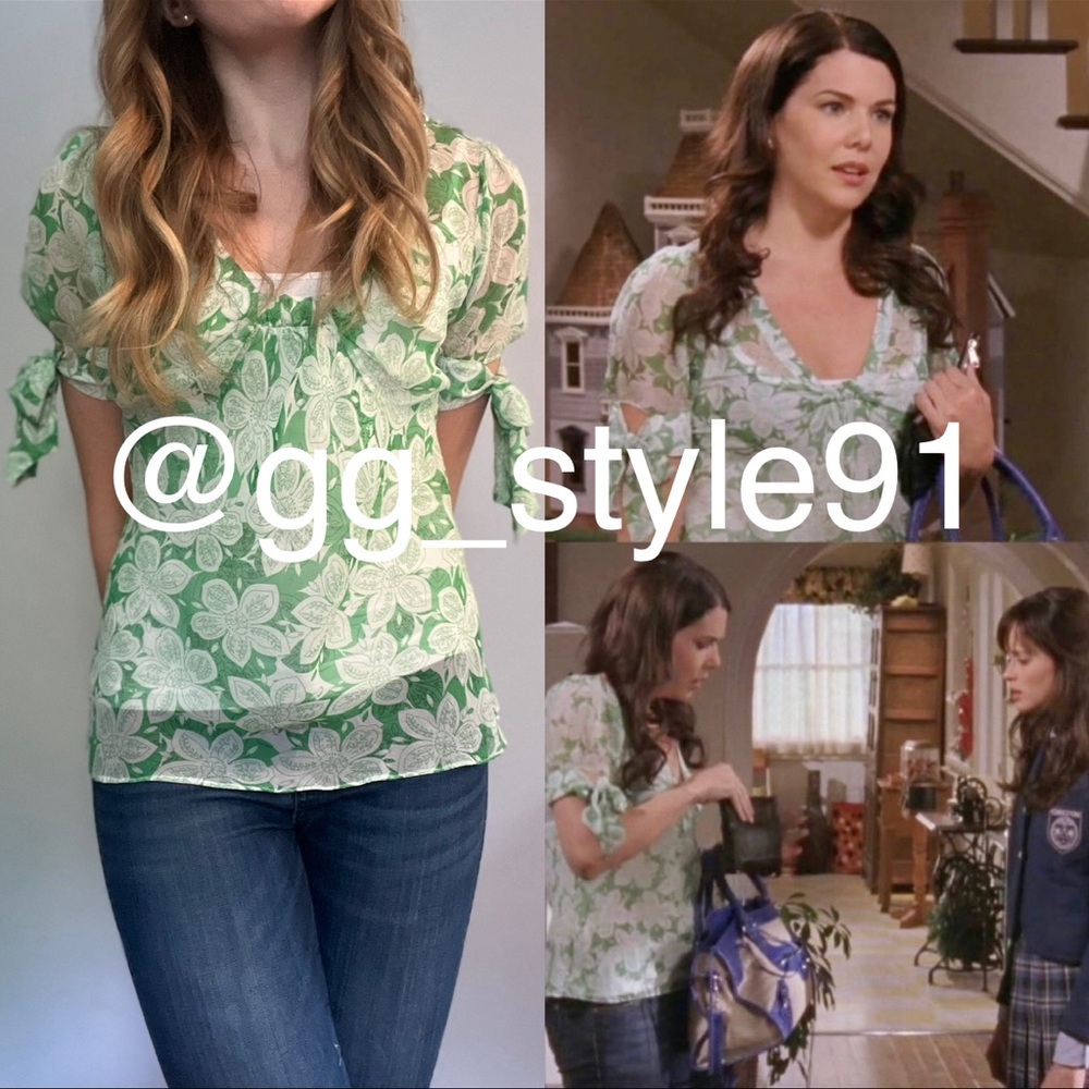 Anthropologie/Odille top ASO Gilmore Girls